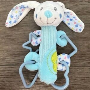 Stephan Baby Blue Bunny Activity Rattle‎